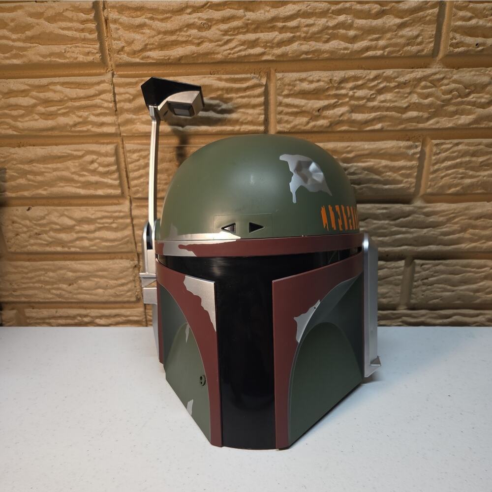 Star Wars Boba Fett 3D Helmet - Light FX Night Light Wall Display - WORKS (READ)